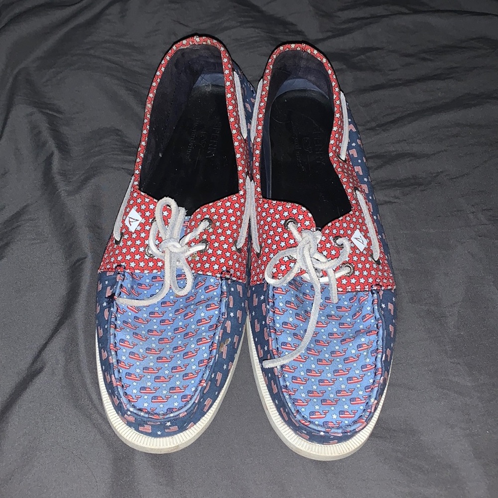 Vineyard Vines x Sperry - American sperrys